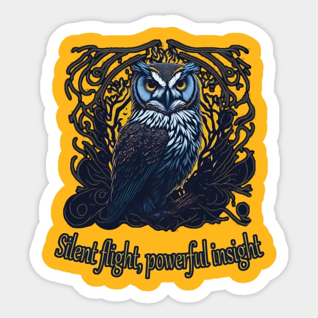 owl power Sticker by ElArrogante